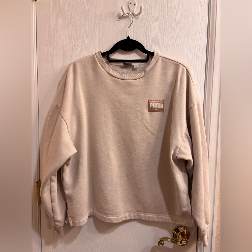 Tan Puma Pullover